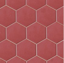 Equipe Hexatile Rojo Mate